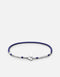 Miansai Kiran Lapis Bracelet w/ Sterling Silver in Blue