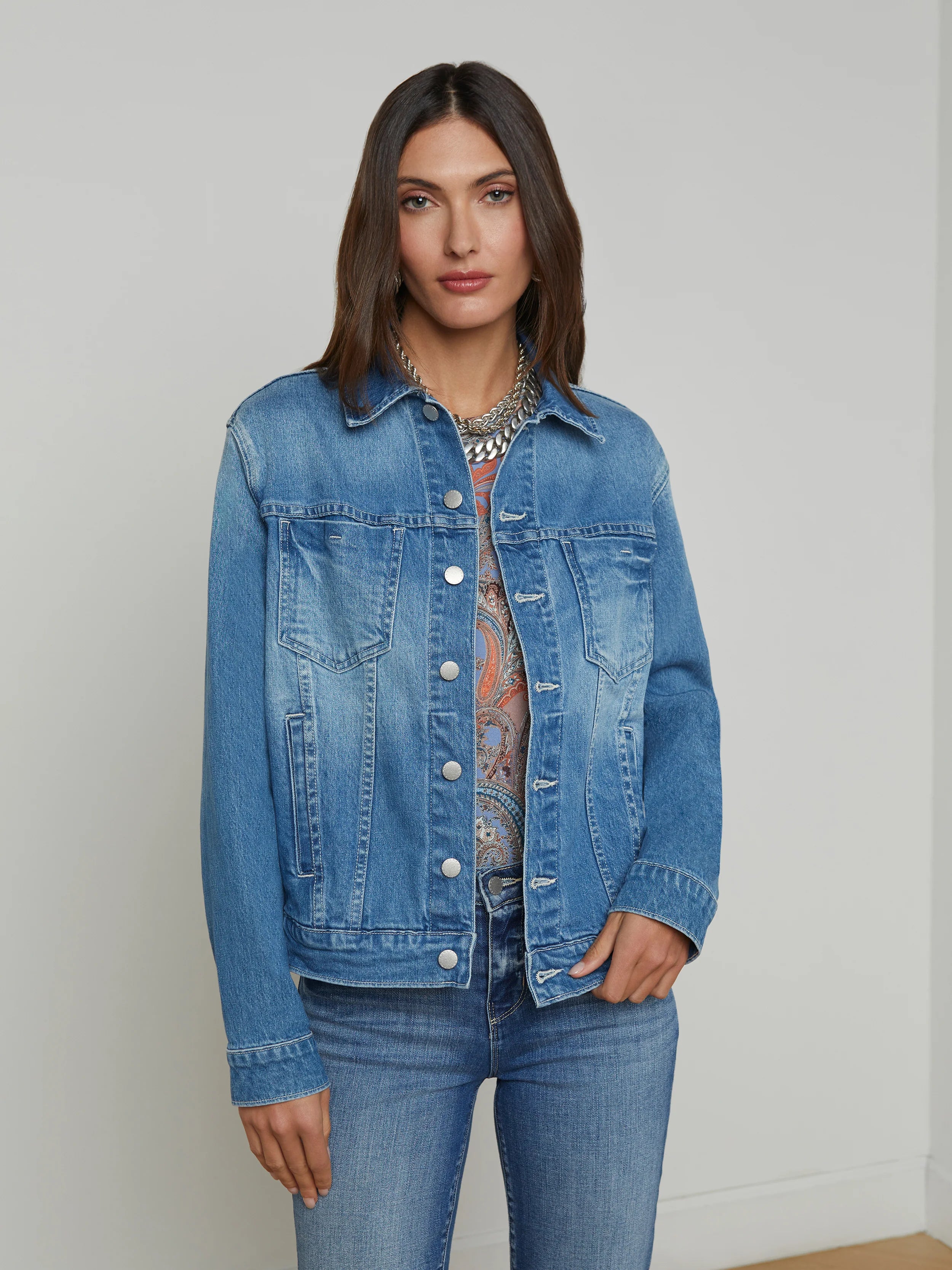 L'Agence Mack Oversized Jacket - Vista – Quattro Tizi