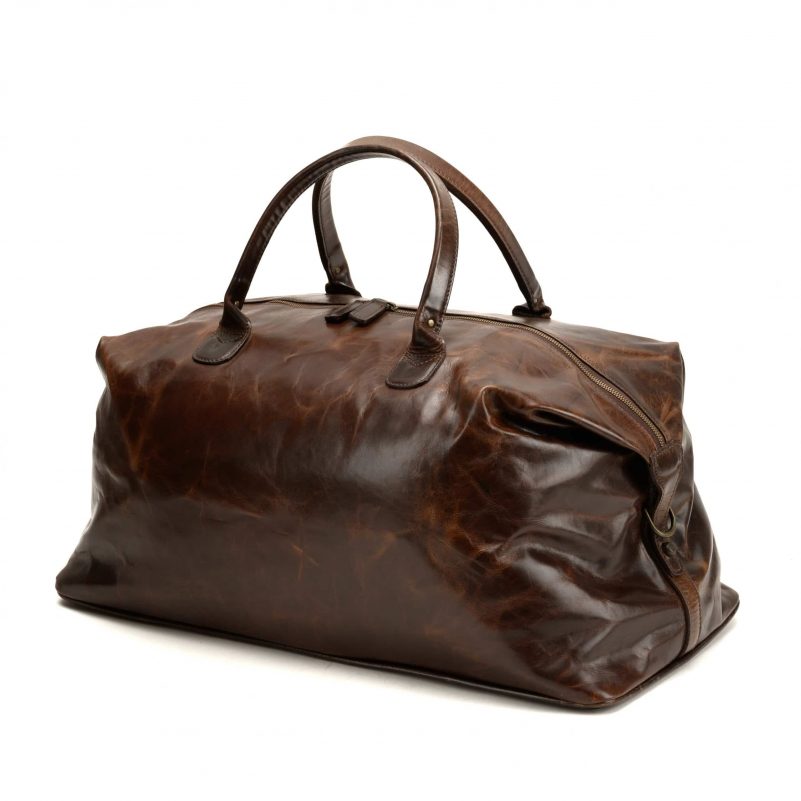 Moore and Giles Benedict Weekend Bag - Brompton Brown