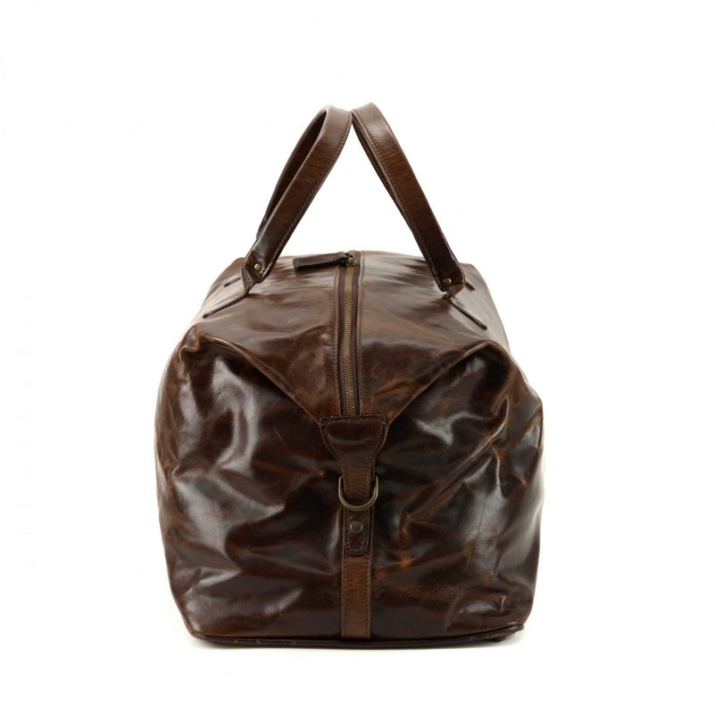 Moore and Giles Benedict Weekend Bag - Brompton Brown