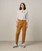 Hartford White Camu Blue & Tobacco Stripes
