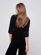 L'Agence Argo Velvet Blouse - Black