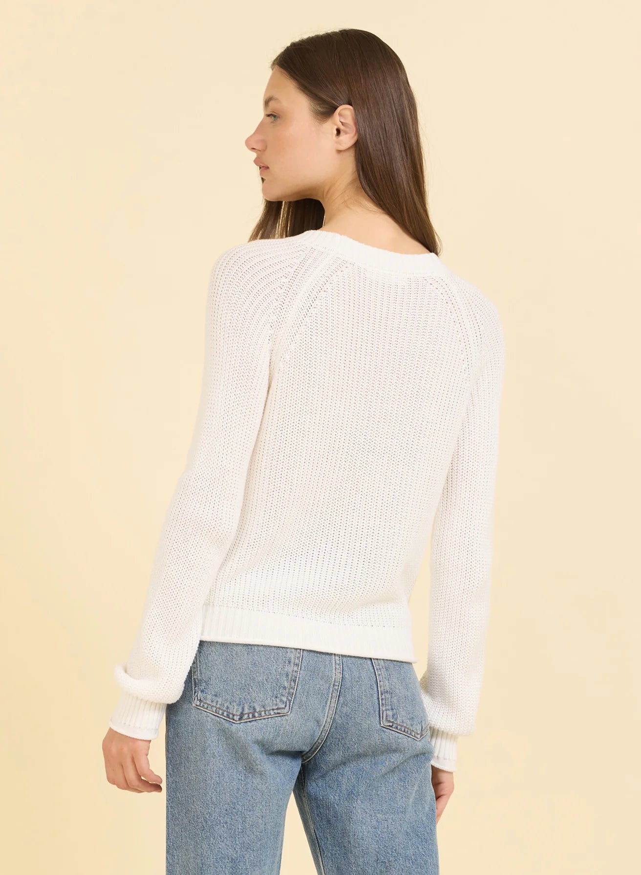 One Grey Day Raleigh Cardigan - White