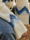 Faherty Icelyn Fairisle Cardigan - Frosty