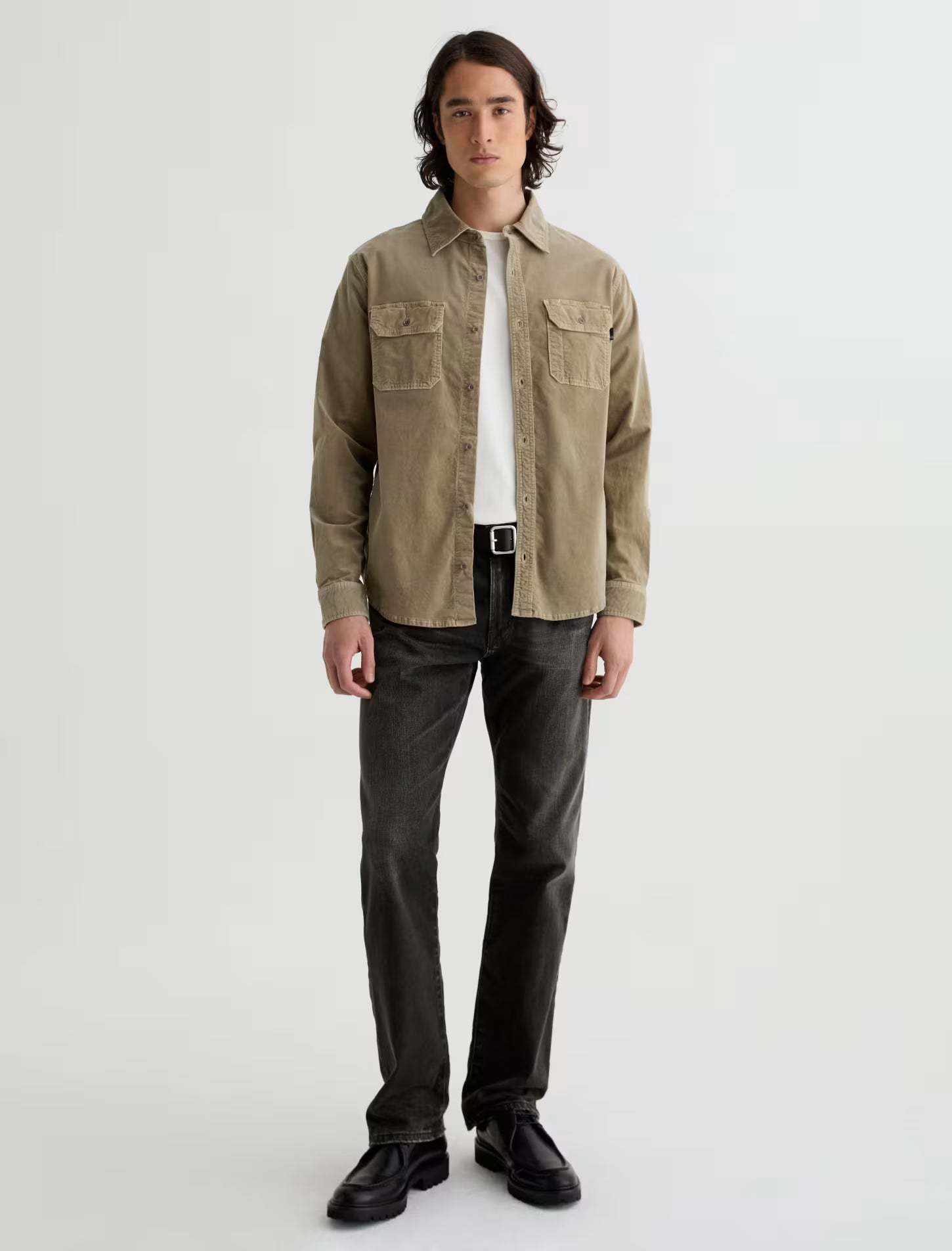 AG Curtis Work Shirt - Sulfur Taupe