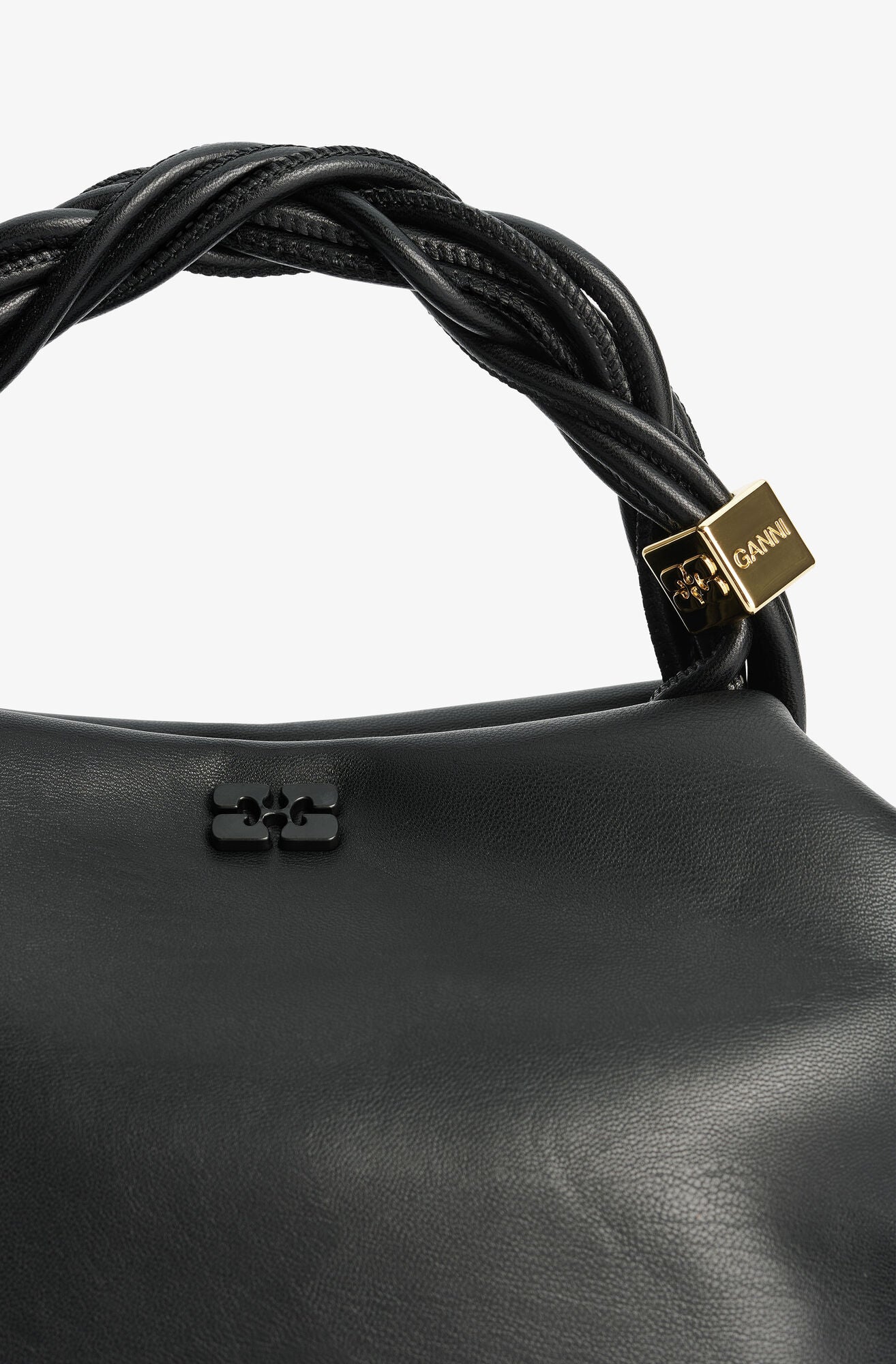 Ganni Black Small Bou Bag