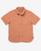 Ace Rivington Double Gauze Short Sleeve Tailored Shirt - Pigment Washed Coral