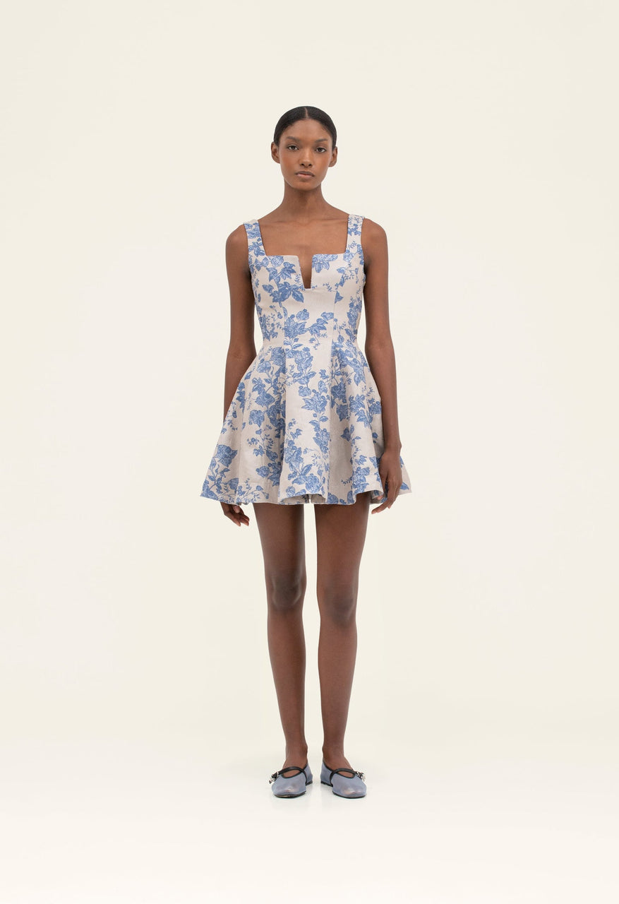 Agua by Agua Bendita Bougainvillea Mini Dress