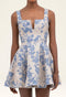 Agua by Agua Bendita Bougainvillea Mini Dress