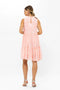 Oliphant Ruffle Tiered Short Dress -  Bali Pink