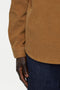 Closed Corduroy Shirt - Dried Tabaco