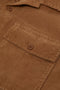 Closed Corduroy Shirt - Dried Tabaco