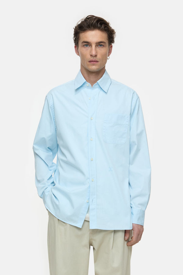 CLOSED Cotton Shirt - glint blue