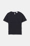 Closed Crinkle Effect Top - Black