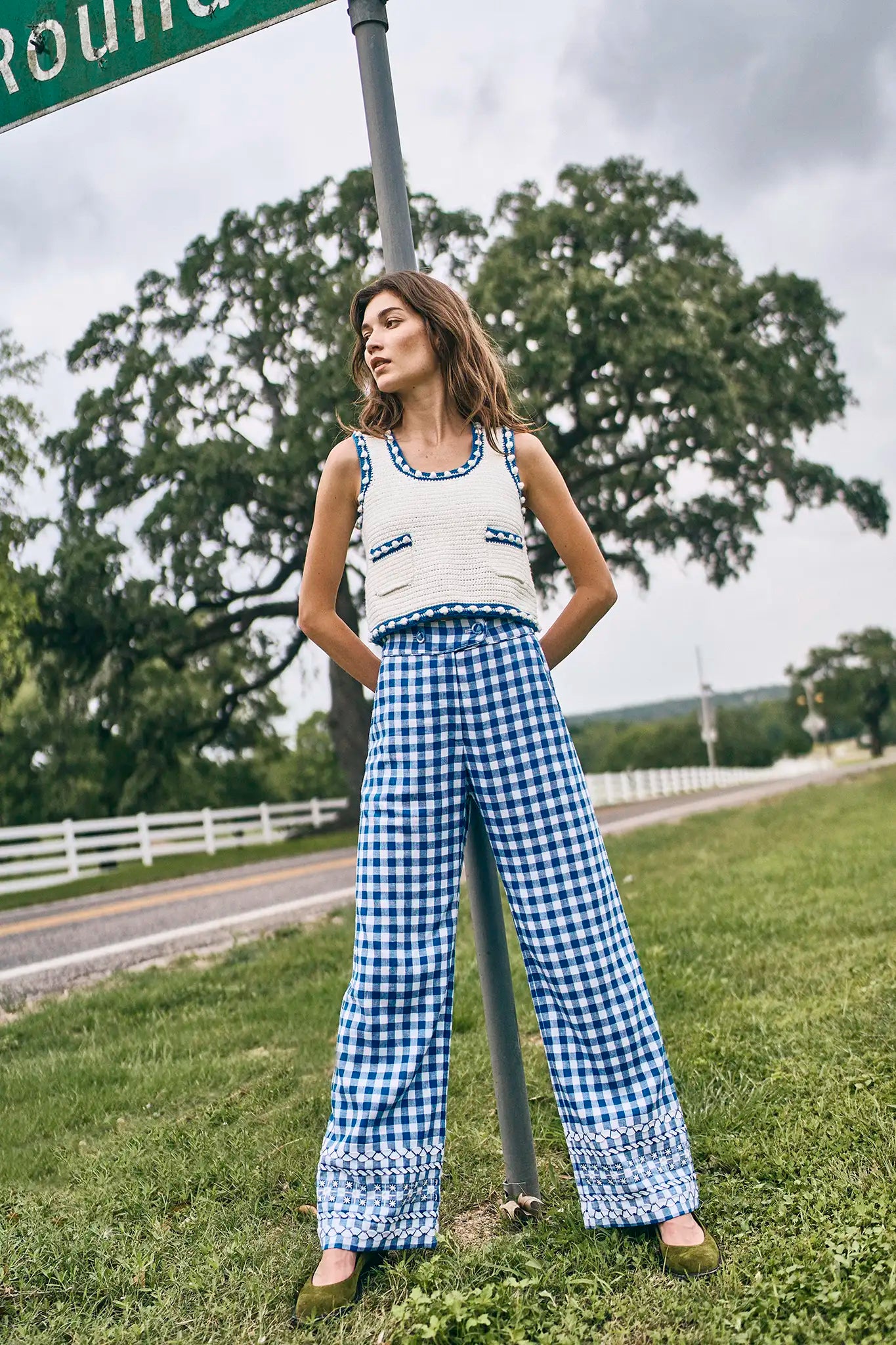 Hunter Bell Clover Sweater Tank