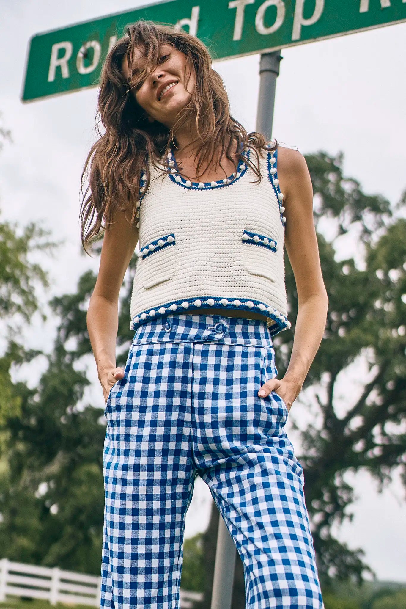 Hunter Bell Clover Sweater Tank