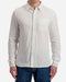 Ace Rivington Double Gauze Long Sleeve Tailored Shirt - Chalk