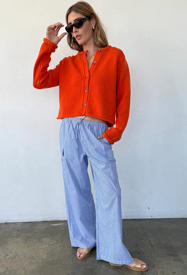 Ciao Lucia Doris Cardigan Persimmon Wool