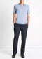 Vinve Linen Polo Shirt - Cabo Blue