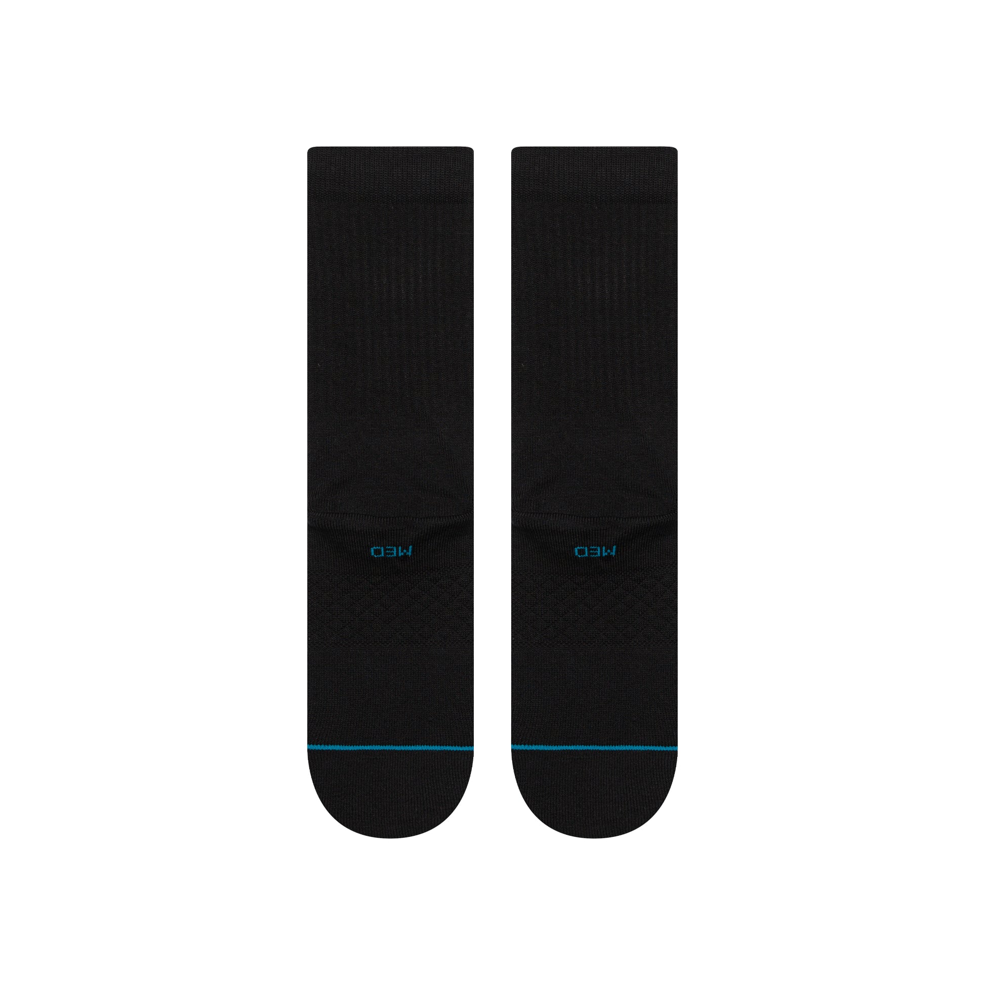 Stance Icon Crew Socks - Black and White