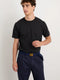 Alex Mill Standard T-Shirt In Slub Cotton - Washed Black