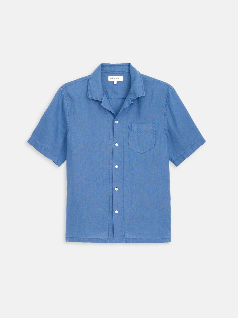 Alex Mill Linen Camp Shirt - Pacific
