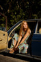 Natalie Martin Nico Sleeveless Maxi with Sash - Lehua Sea Print