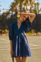 Hunter Bell Noah Dress - Navy Dress