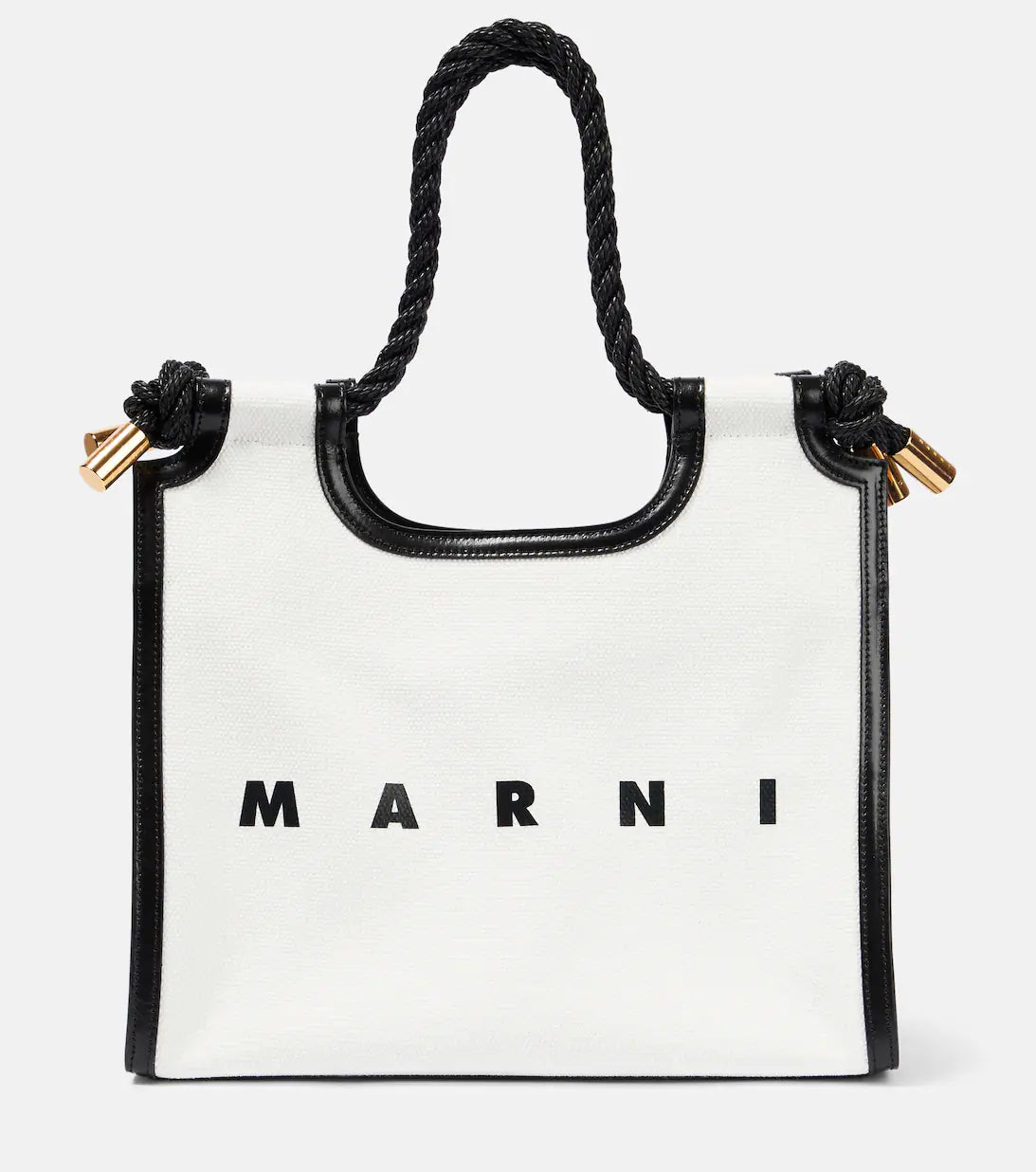 Marni Marcel Medium Canvas Tote Bag
