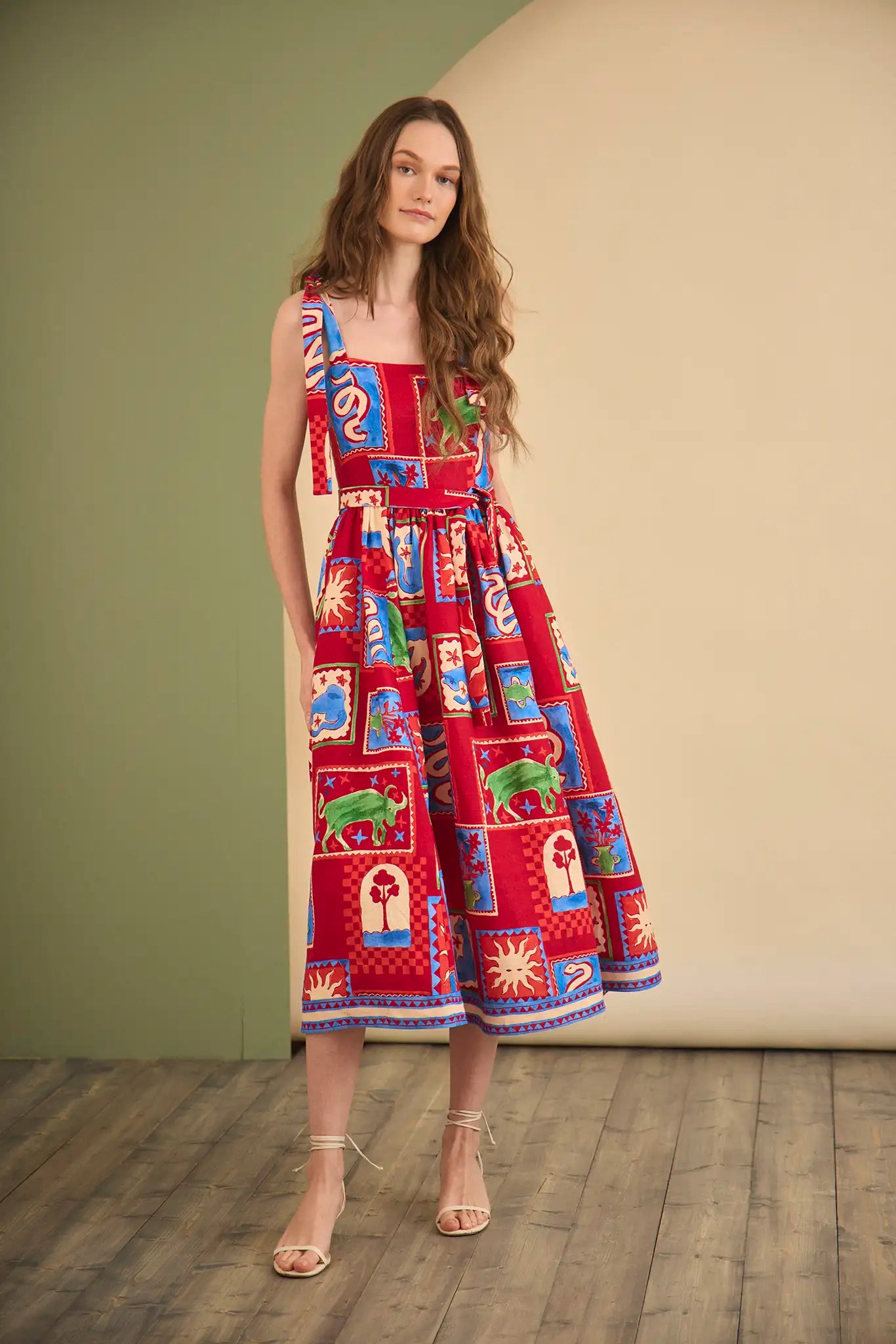 Hunter Bell Quincy Dress - Sante Fe