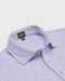 Sid Mashburn Short-Sleeved Polo Heather Lavender/White Stripe Jersey