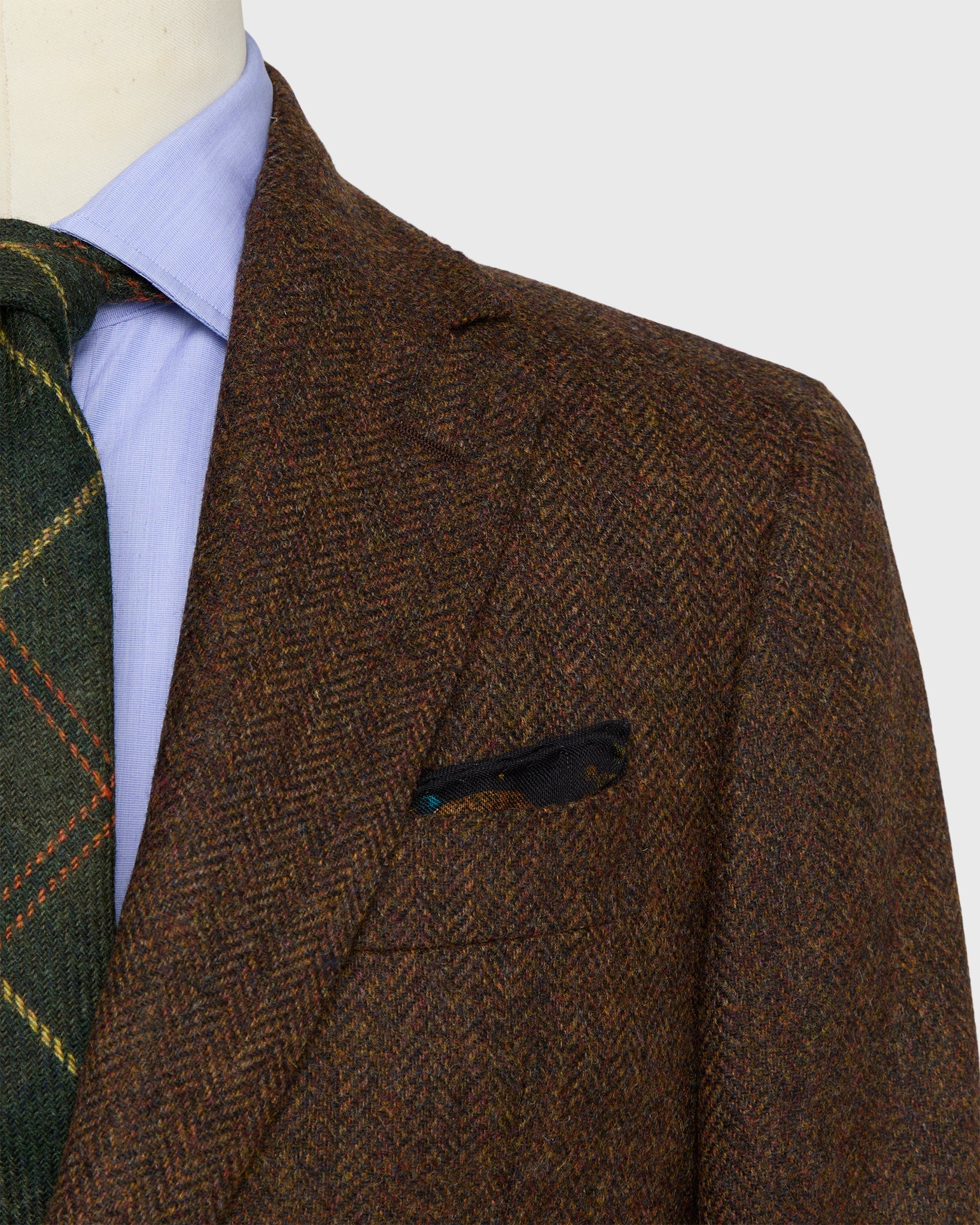 Sid Mashburn Kincaid No. 2 Jacket - Autumn Herringbone Tweed