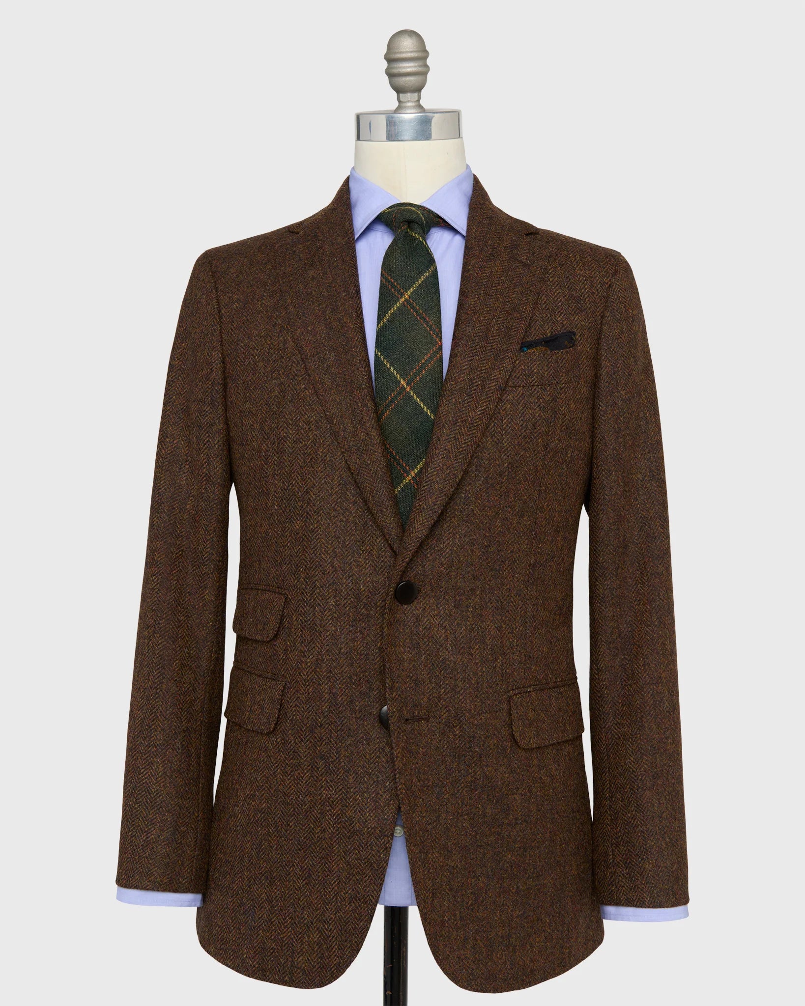 Sid Mashburn Kincaid No. 2 Jacket - Autumn Herringbone Tweed