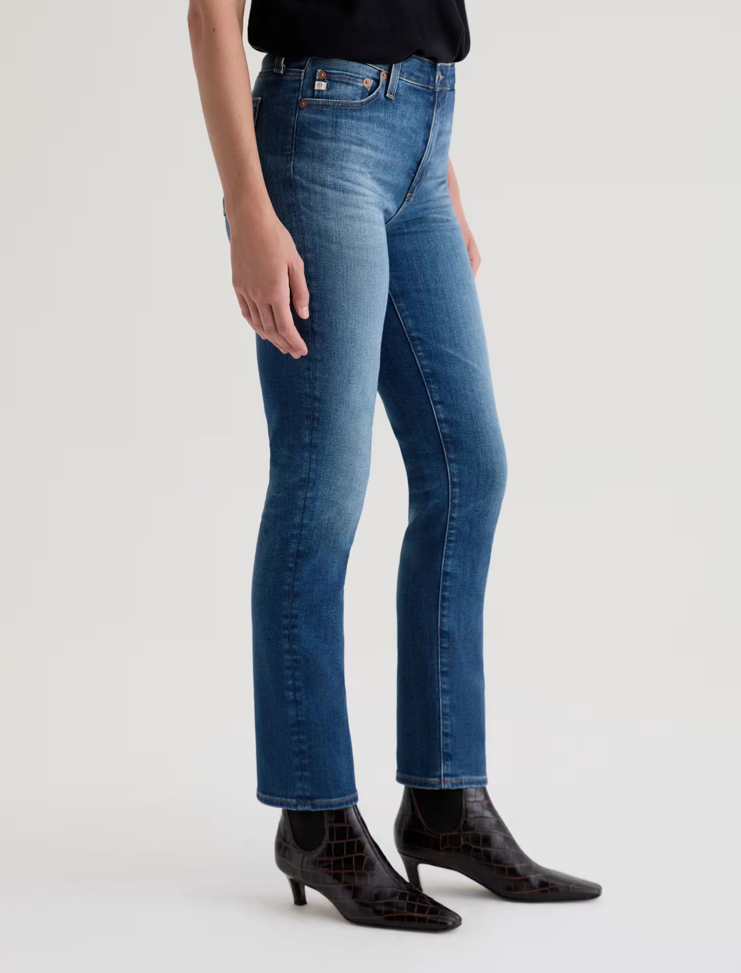 AG Mari Mid Rise Slim Straight - 12 Years Assumption
