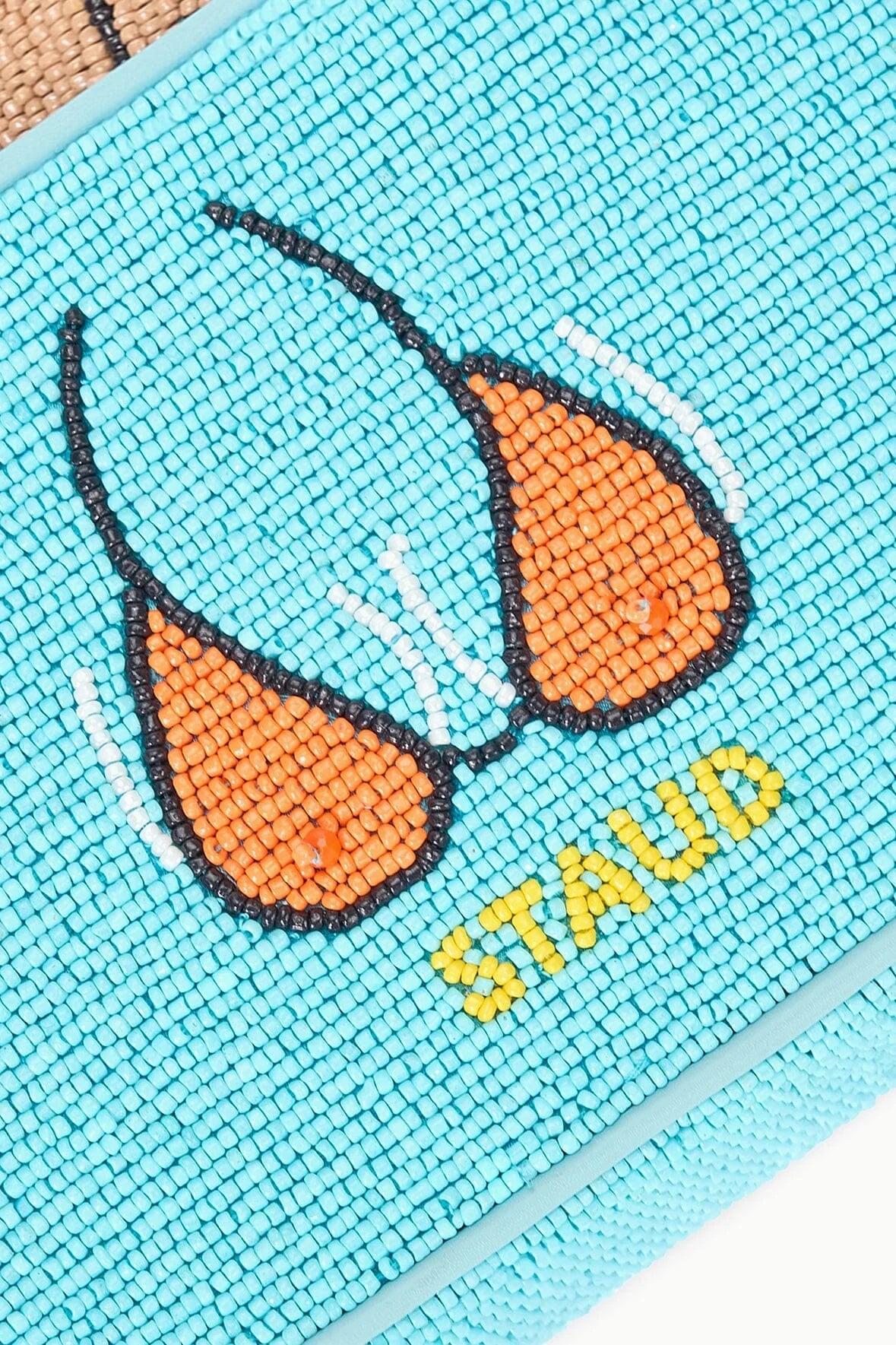 Staud Tommy Beaded Bag  - Beach Bum