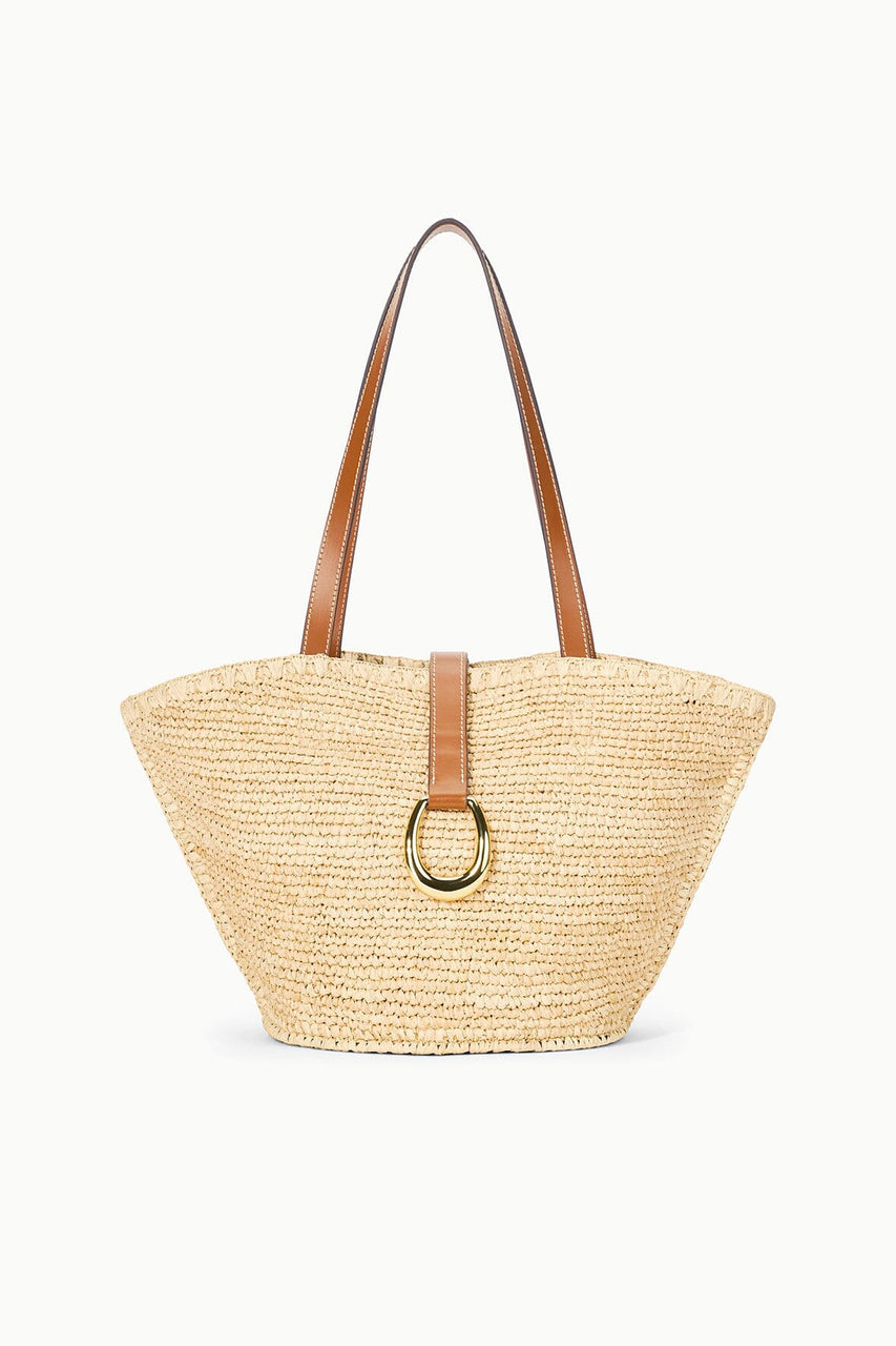 Staud Vista Tote in Natural/Tan