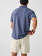Faherty Sunwashed Pique Polo - Dusk