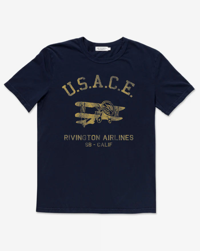 Ace Rivington Supima Tee - USACE Navy