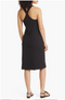 Theory Racerback Dress in Good Linen - Black