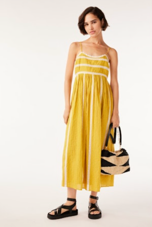 Ba&sh Pensee Dress - Yellow