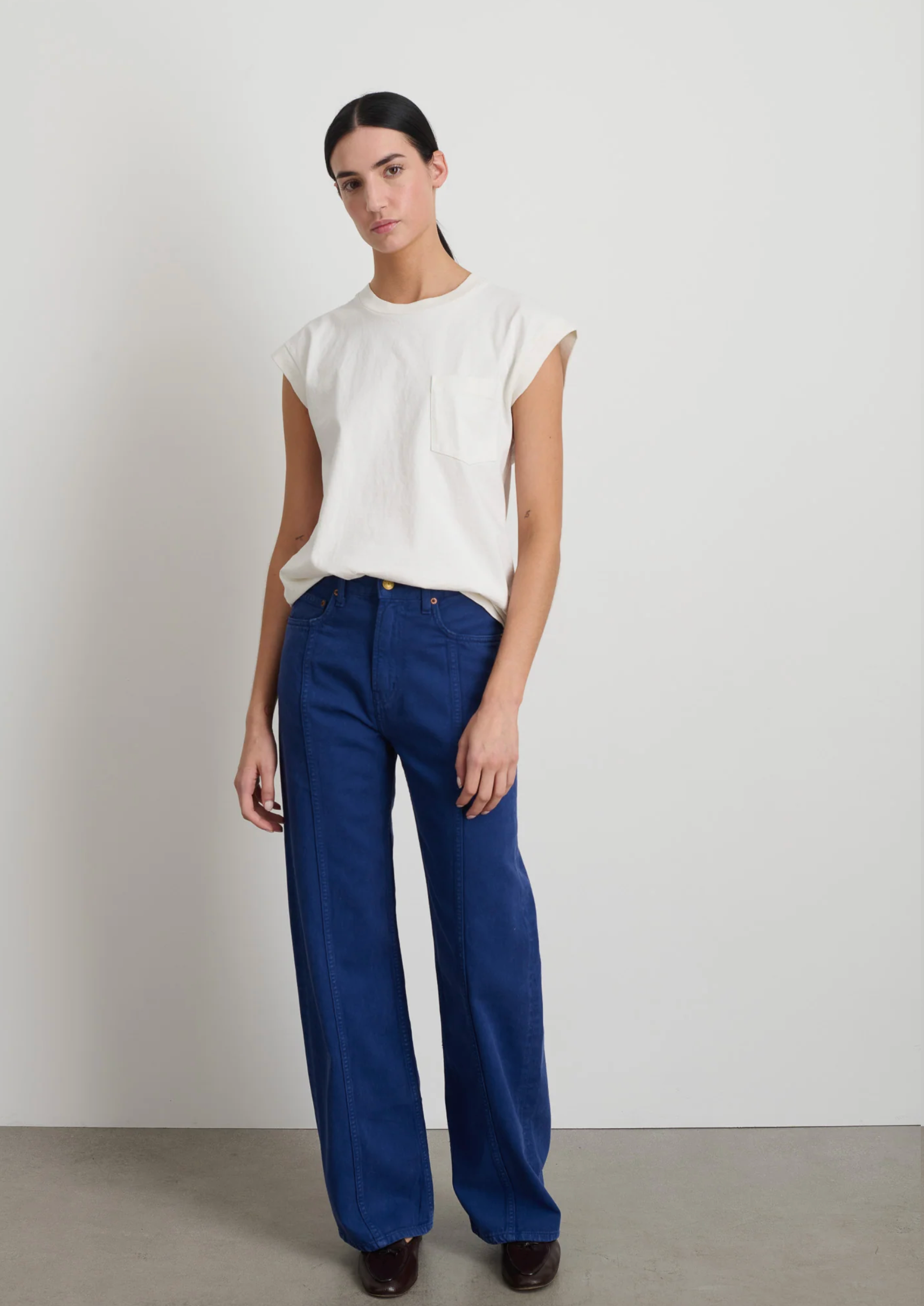 B Sides Quinn Jean - French Blue