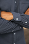 Hiroshi Kato The Ripper Waffle Double Gauze Shirt - Charcoal