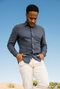 Hiroshi Kato The Ripper Waffle Double Gauze Shirt - Charcoal