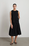 B Sides Eve Pleated Skirt in Black