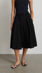 B Sides Eve Pleated Skirt in Black