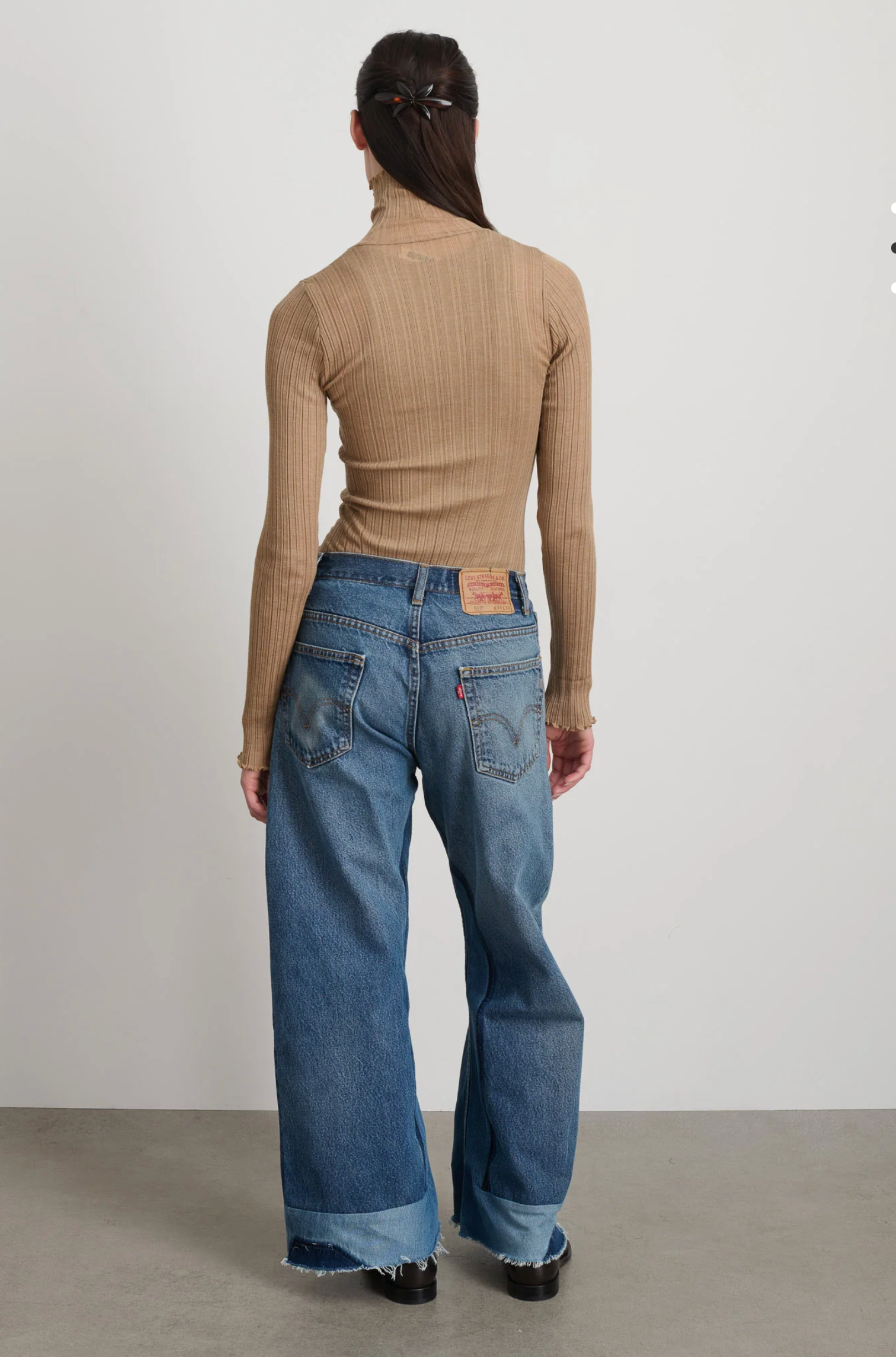 B Sides Reworked Vintage Culotte Vintage Indigo