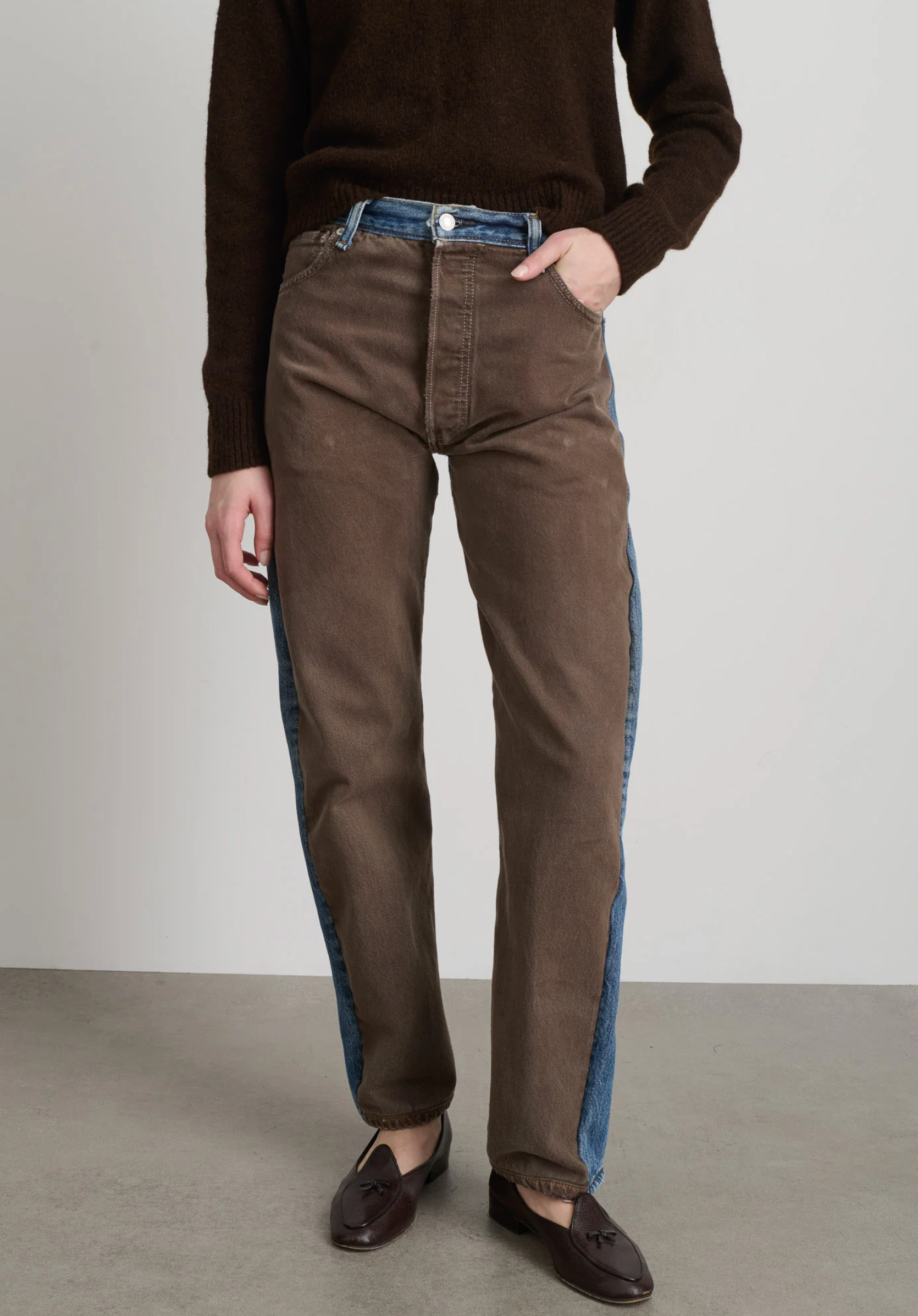 B Sides Vintage Straight Rework Halfsie
