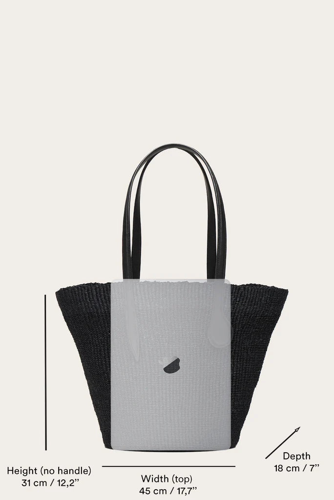 Liffner Sisal Basket - Black