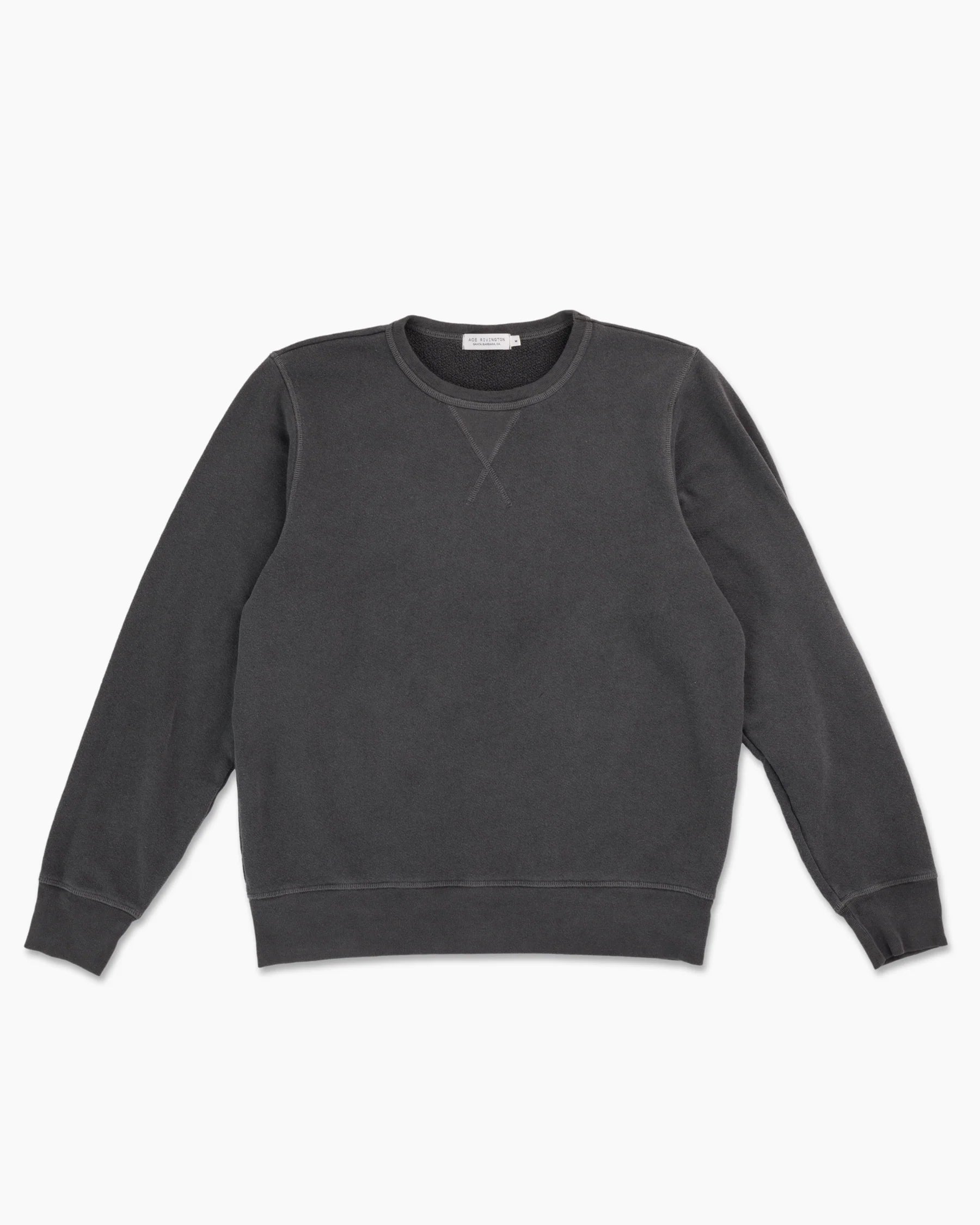 Ace Rivington Vintage Crewneck Sweatshirt - Triblend Terry - Carbon