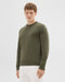 Theory Hilles Crewneck Sweater in Cashmere - Uniform